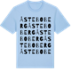 Blue Soul t-shirt med Åsteboberg ordlek t-shirt