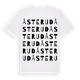 Åsterud ordlek t-shirt