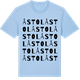 Blue Soul t-shirt med Åstol ordlek t-shirt