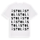 Åstol ordlek t-shirt