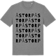 Mid Heather Gray t-shirt med Åstorp ordlek t-shirt