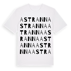 Astranna ordlek t-shirt – ekologisk bomull t-shirt från Pinshirt