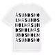 Åsundsholm ordlek t-shirt