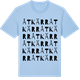 Blue Soul t-shirt med Åtkärr ordlek t-shirt