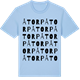 Blue Soul t-shirt med Åtorp ordlek t-shirt