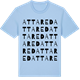 Blue Soul t-shirt med Attared ordlek t-shirt