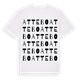 Attebo ordlek t-shirt