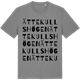 Mid Heather Gray t-shirt med Ättekullshögen ordlek t-shirt