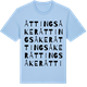 Blue Soul t-shirt med Åttingsåker ordlek t-shirt