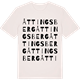 Vintage White t-shirt med Åttingsberg ordlek t-shirt