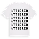Attlered ordlek t-shirt