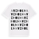 Aveholm ordlek t-shirt