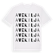 Avekilja ordlek t-shirt