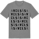 Mid Heather Gray t-shirt med Avelsås ordlek t-shirt