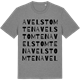 Mid Heather Gray t-shirt med Avelstomten ordlek t-shirt
