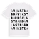 Åvikstrand ordlek t-shirt