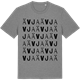 Mid Heather Gray t-shirt med Ävja ordlek t-shirt