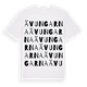 Ävungarna ordlek t-shirt