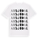 Axsjödal ordlek t-shirt