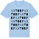 Blue Soul t-shirt med Axtorp ordlek t-shirt