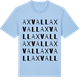 Blue Soul t-shirt med Axvall ordlek t-shirt