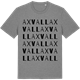 Mid Heather Gray t-shirt med Axvall ordlek t-shirt