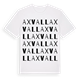 Axvall ordlek t-shirt