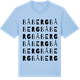 Blue Soul t-shirt med Båberg ordlek t-shirt