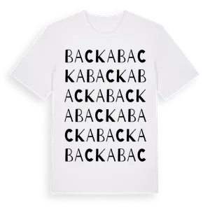 Backa ordlek t-shirt – ekologisk bomull t-shirt från Pinshirt