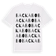 Backabo ordlek t-shirt