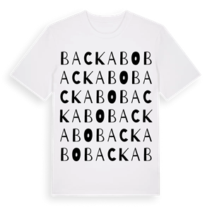 Backabo ordlek t-shirt – ekologisk bomull t-shirt från Pinshirt