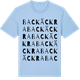 Blue Soul t-shirt med Backäckra ordlek t-shirt