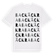 Backäckra ordlek t-shirt