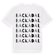 Backadal ordlek t-shirt