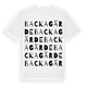 Backagärde ordlek t-shirt
