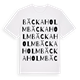 Bäckaholm ordlek t-shirt