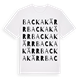 Backakärr ordlek t-shirt
