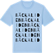 Blue Soul t-shirt med Bäckaliden ordlek t-shirt
