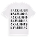 Backalunds kvarn ordlek t-shirt