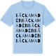 Blue Soul t-shirt med Bäckamaden ordlek t-shirt