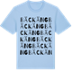 Blue Soul t-shirt med Bäckäng ordlek t-shirt