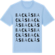 Blue Soul t-shirt med Backås ordlek t-shirt