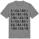 Mid Heather Gray t-shirt med Backås ordlek t-shirt