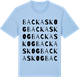 Blue Soul t-shirt med Backaskog ordlek t-shirt