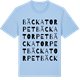 Blue Soul t-shirt med Bäckatorpet ordlek t-shirt