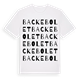 Backebolet ordlek t-shirt