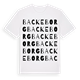 Backeborg ordlek t-shirt