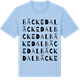 Blue Soul t-shirt med Bäckedal ordlek t-shirt