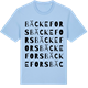 Blue Soul t-shirt med Bäckefors ordlek t-shirt