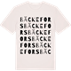 Vintage White t-shirt med Bäckefors ordlek t-shirt